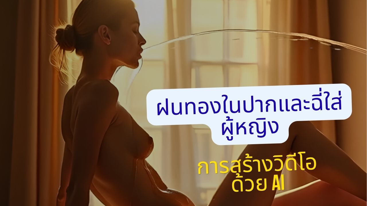 ฝนทองในปาก: พรอมต์สร้างวิดีโอโปร์นฉี่ใส่ผู้หญิง