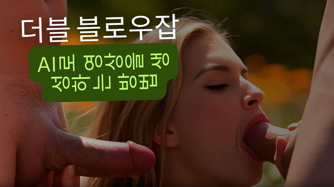 두 자지 더블 블로우잡: 번갈아 오럴과 더블 사정 완전 가이드