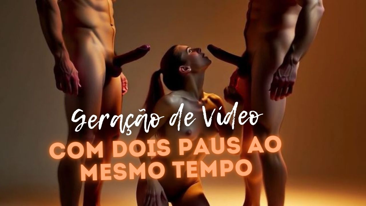 Criando vídeo de «dois paus lado a lado» a partir de uma foto com IA